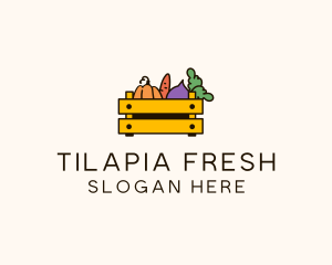 Fresh Vegetable Harvest logo design