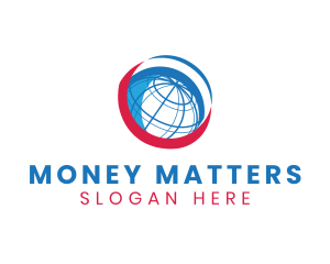 Asset Management - Modern Globe Company logo design