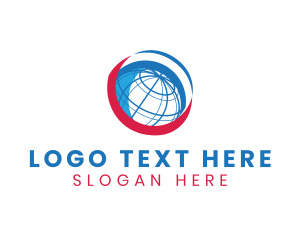 International - Modern Globe Company logo design