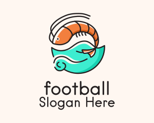 Ocean Seafood Shrimp  Logo