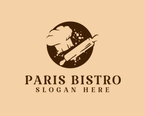 Rolling Pin Pastry Kitchen logo design