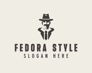 Fashion Tuxedo Man logo design