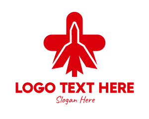 Medical - Red Leaf Hospital logo design