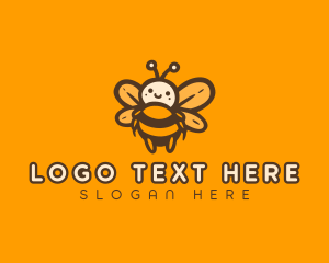 Cute - Cute Honey Bee logo design