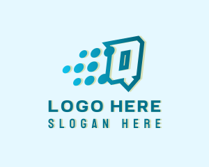 Download - Modern Tech Letter Q logo design
