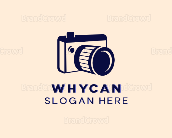 DSLR Camera Lens Logo