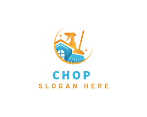 Cleaning Housekeeping Sanitation Logo