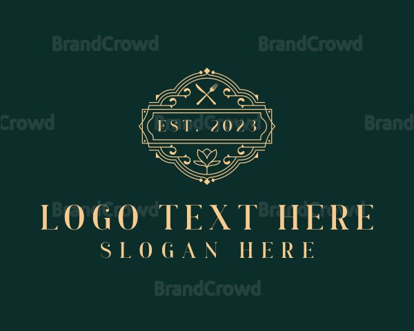 Fine Dining Restaurant Logo