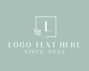 Aesthetic - Organic Beauty Boutique logo design