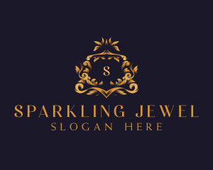 Royalty Crown Ornament Jewelry logo design