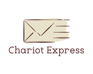 Express Mail Envelope logo design