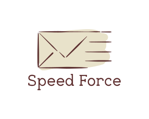 Express Mail Envelope logo design