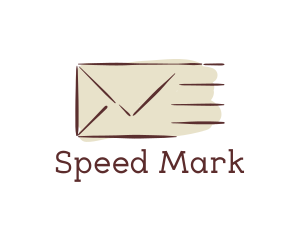 Express Mail Envelope logo design