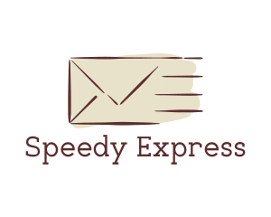 Express - Express Mail Envelope logo design