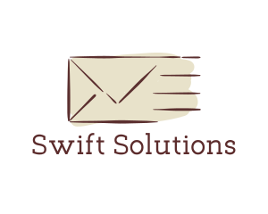 Swift - Express Mail Envelope logo design