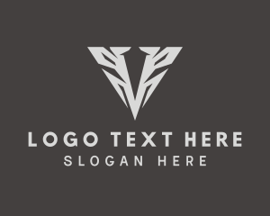 Letter V - Esports Gamer Clan logo design