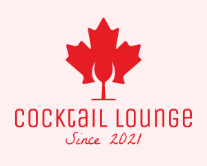 Canadian Cocktail Bar  logo design