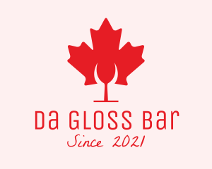 Canadian Cocktail Bar  logo design