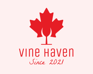 Canadian Cocktail Bar  logo design