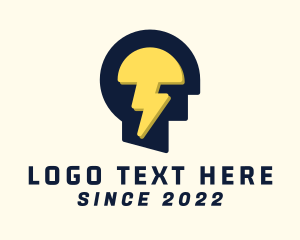 Thinking - Human Memory Charge logo design