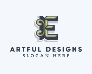 Medieval 3D Boutique Corporation logo design