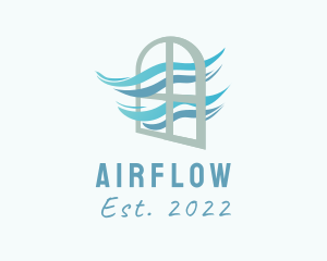 Window Ventilation Airflow  logo design