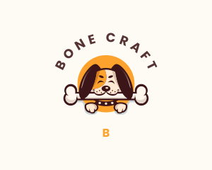 Bone - Dog Bone Grooming logo design