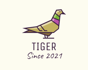 Aviary - Wild Dove Bird logo design
