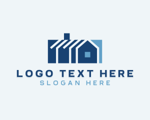 Property - Roof Property Construction logo design