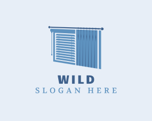 Window Blinds & Curtain Logo