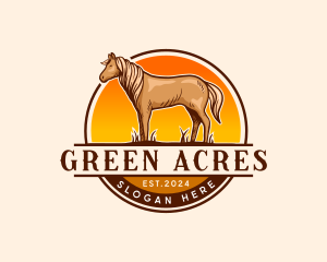 Western Horse Ranch logo design