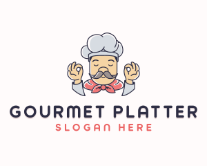 Gourmet Chef Cook logo design