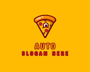 Eye - Delicious Pizza Monster logo design