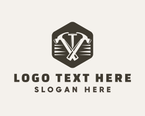 Contractor - Handyman Hammer Maintenance logo design