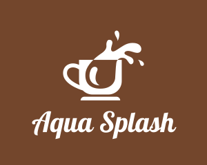 Coffee Cup Splash logo design