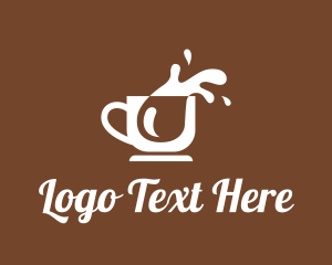 Coffee Cup Splash Logo