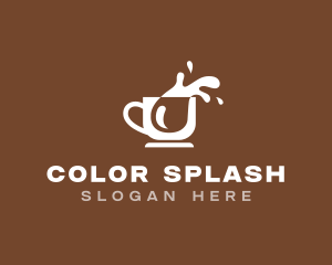 Coffee Cup Splash logo design