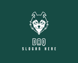 Dog - Wolf Head Animal logo design