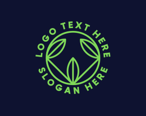Natural - Natural Leaf Environment logo design