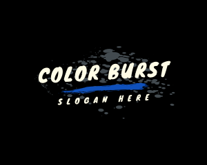 Splash Paint Business logo design