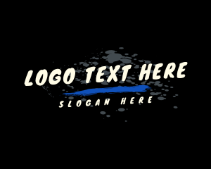 Texture - Splash Paint Business logo design