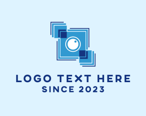 Camera Lens - Lens Camera Photography logo design