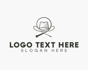 Texas - Western Cowboy Texas logo design