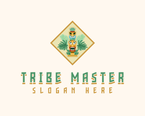 Ethnic Tribal Mask logo design