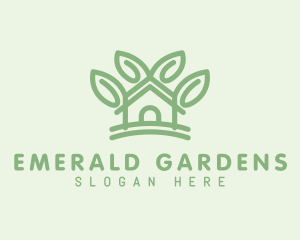 Nature House Garden logo design