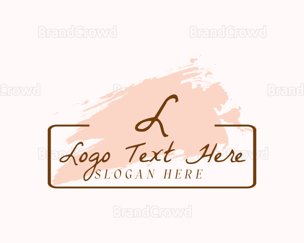 Elegant Paint Stylist Logo