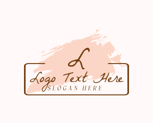 Cafe - Elegant Paint Stylist logo design