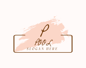 Elegant Paint Stylist Logo