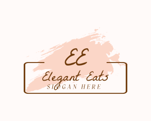 Elegant Paint Stylist logo design