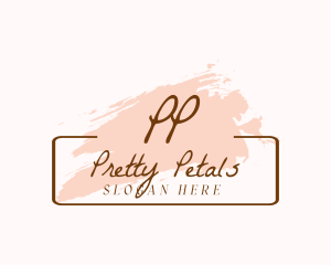 Elegant Paint Stylist logo design